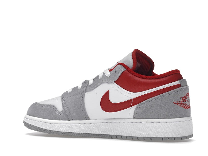 Jordan 1 Low SE Smoke Grey Gym Red (GS)