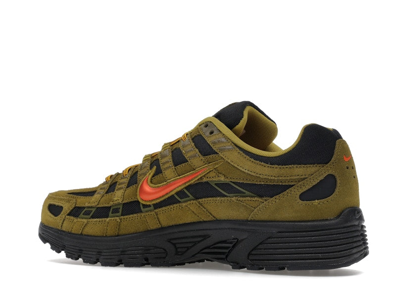 Nike P-6000 Premium Cordura Olive Flak Black Picante Red