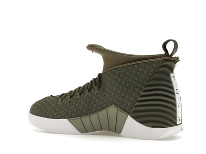 Jordan 15 Retro PSNY Woven Olive
