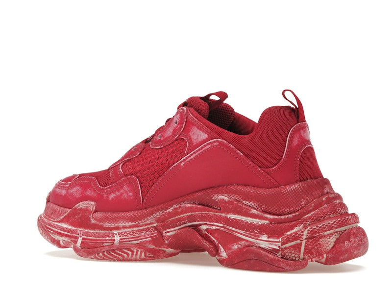 Balenciaga Triple S Faded Red