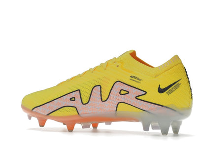 Nike Zoom Mercurial Vapor 15 Elite SG-Pro Anti-Clog Traction Yellow Strike Sunset Glow
