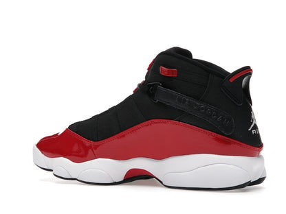 Jordan 6 Rings Black Gym Red White