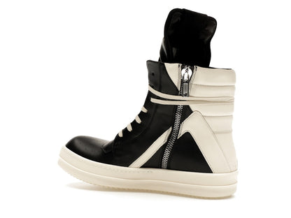 Rick Owens Luxor Geobasket Black Milk