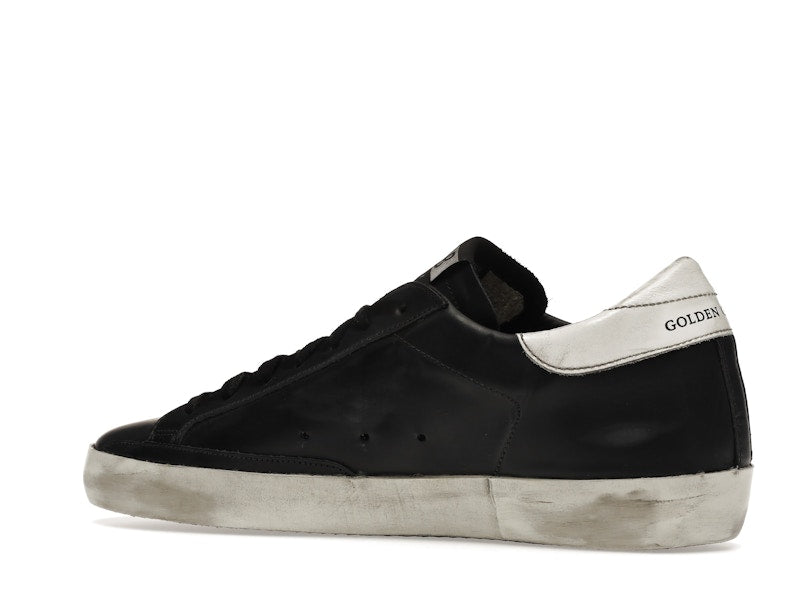 Golden Goose Super-Star Black White Leather