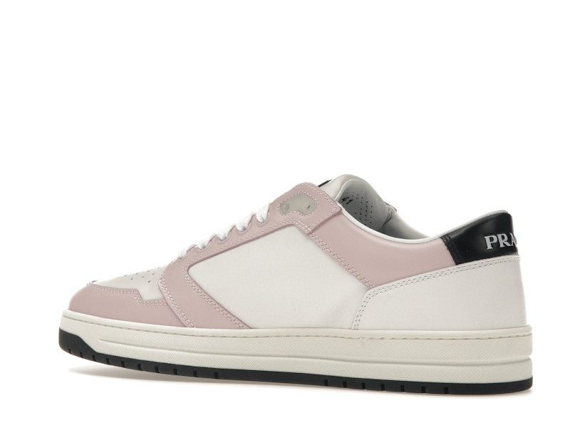 Prada District Sneaker White Pink Perforated Leather (Women's)