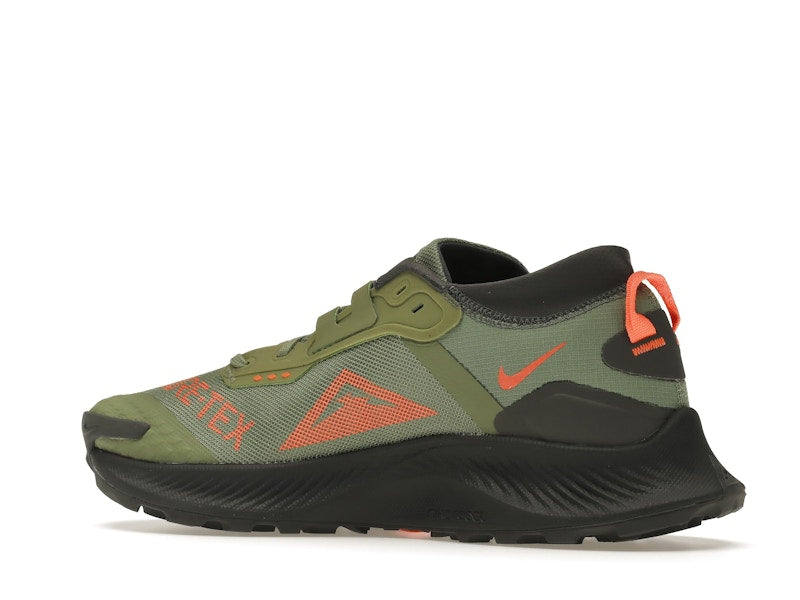 Nike Pegasus Trail 3 Gore-Tex Oil Green Iron Grey Total Orange