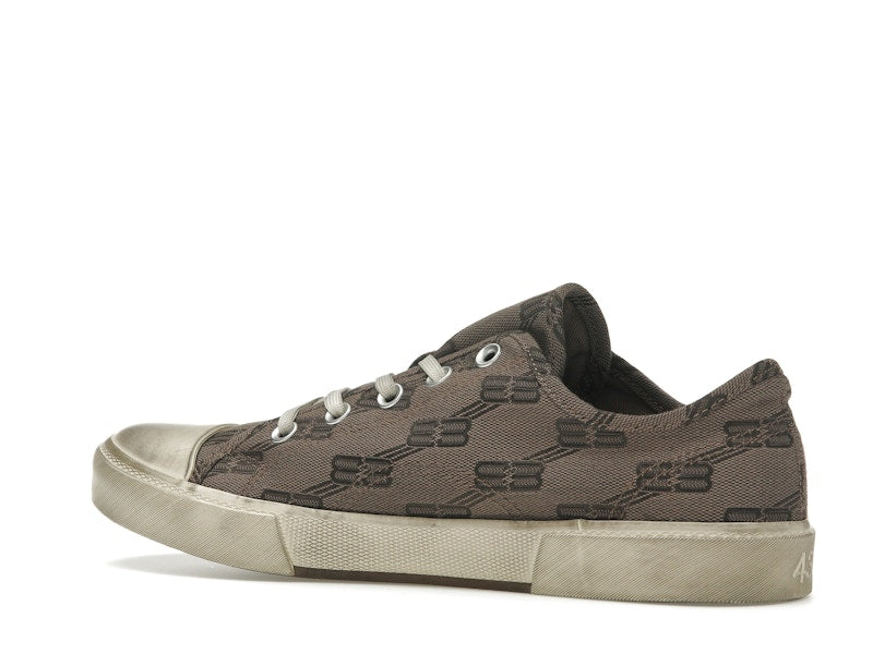 Balenciaga Paris Low 'BB Monogram Dark Mink Grey