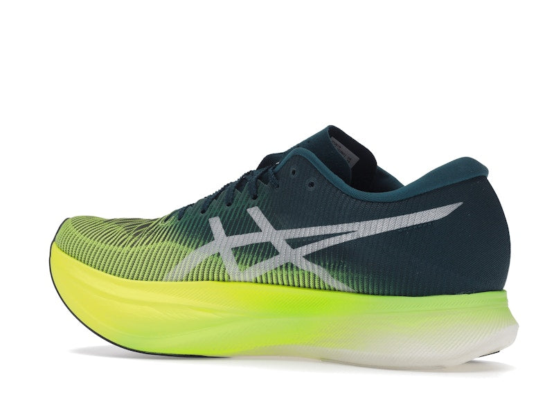 ASICS Metaspeed Sky+ Velvet Pine Safety Yellow