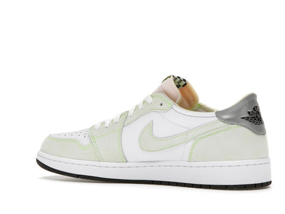 Jordan 1 Retro Low White Ghost Green Black