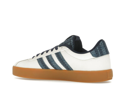 adidas Vl Court 3.0 Off White Night Indigo Gum (Women's)