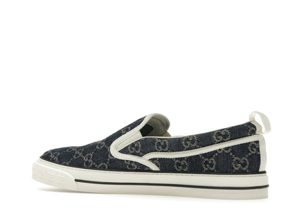 Gucci Tennis 1977 Slip On Denim