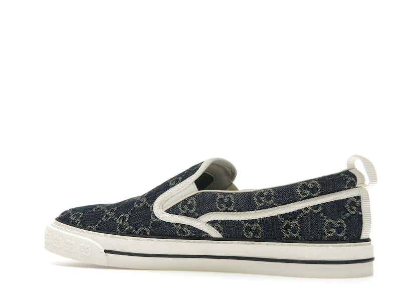 Gucci Tennis 1977 Slip On Denim