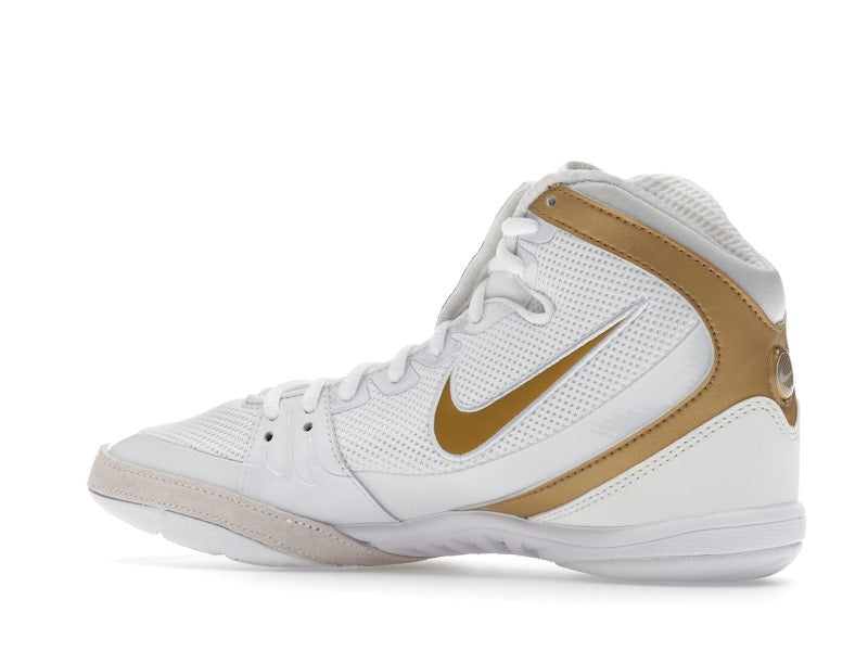 Nike Freek White Wolf Grey Metallic Gold