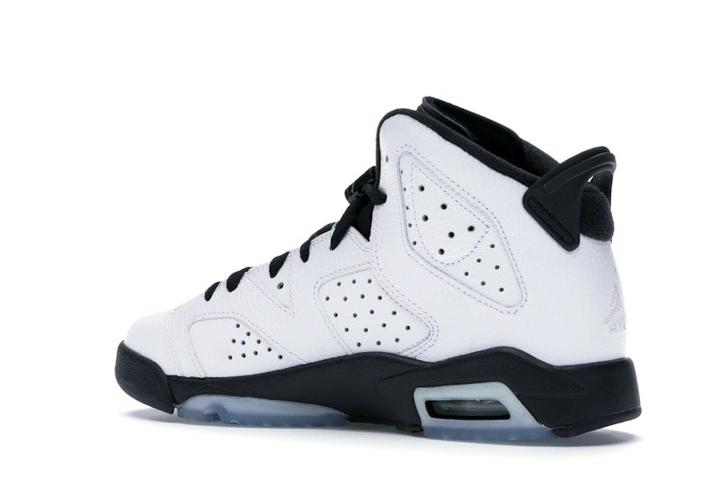 Jordan 6 Retro White Jade Black (GS)