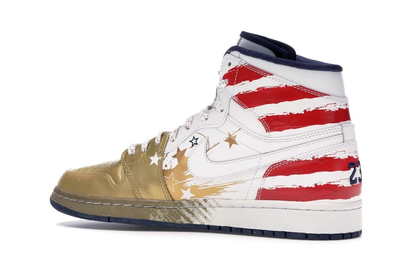Jordan 1 Retro Dave White Wings For the Future Gold