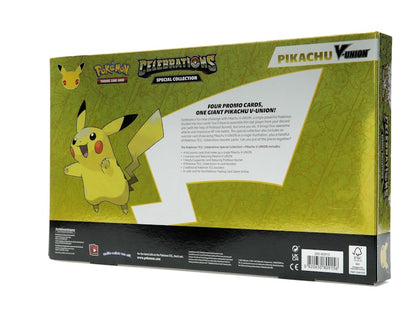 Pokémon TCG 25th Anniversary Celebrations Pikachu V Union Special Collection Box