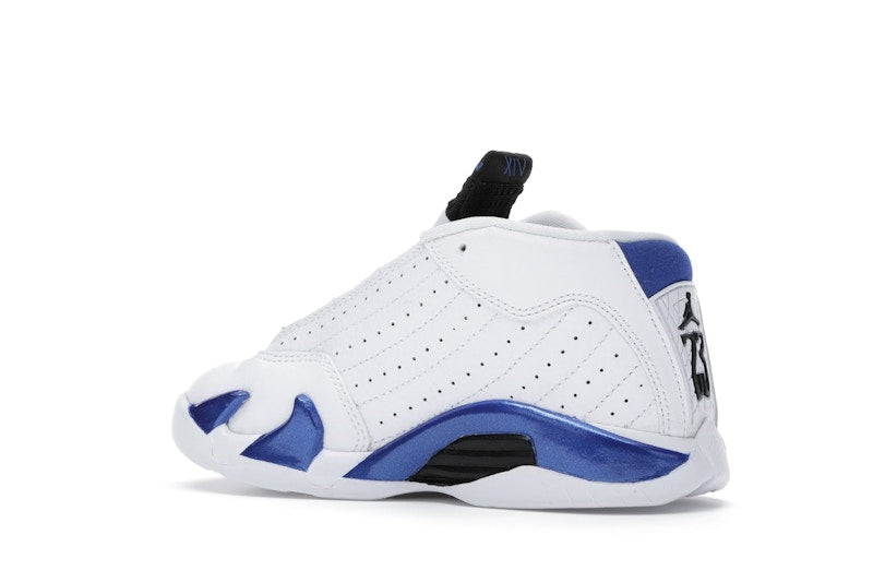 Jordan 14 Retro White Hyper Royal (TD)
