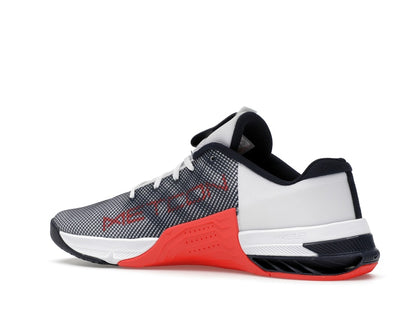 Nike Metcon 8 White Crimson Obsidian