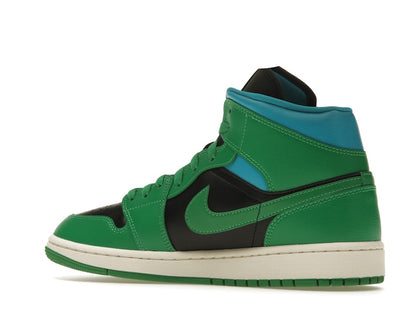 Jordan 1 Mid Lucky Green Aquatone (Women's)