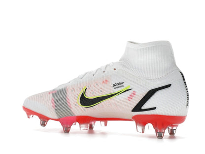 Nike Mercurial Superfly 8 Elite SG-Pro AC White Pink Blast