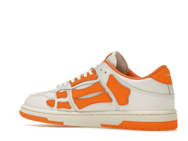 AMIRI Skel Top Low White Orange