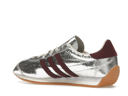 adidas Country OG Silver Metallic Maroon (Women's)
