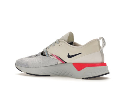 Nike Odyssey React 2 Flyknit White Blue Void Hyper Pink (Women's)