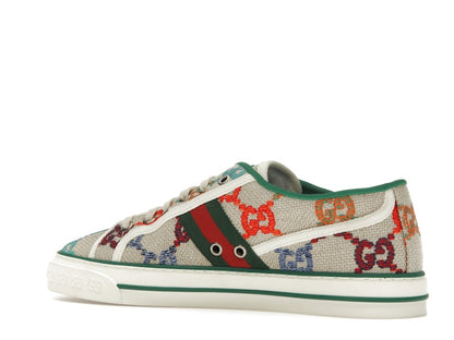 Gucci Tennis 1977 GG Logo White Multi