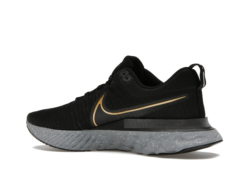 Nike React Infinity Run Flyknit 2 Black Gold