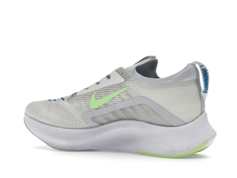 Nike Zoom Fly 4 Summit White Imperial Blue Lime Glow
