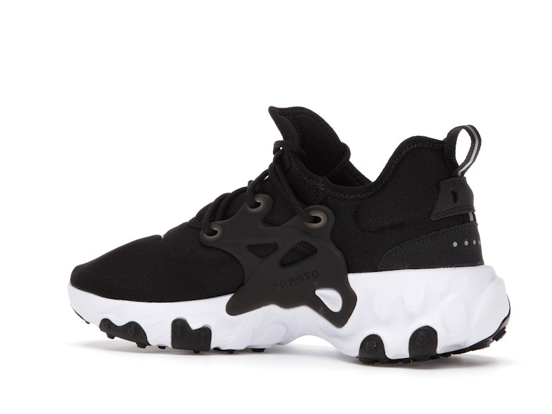 Nike React Presto Black White Off Noir