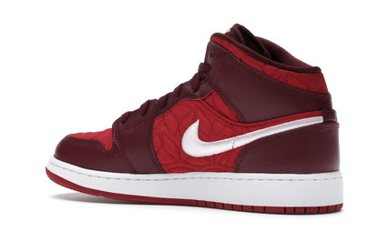 Jordan 1 Mid SE Red Quilt (GS)