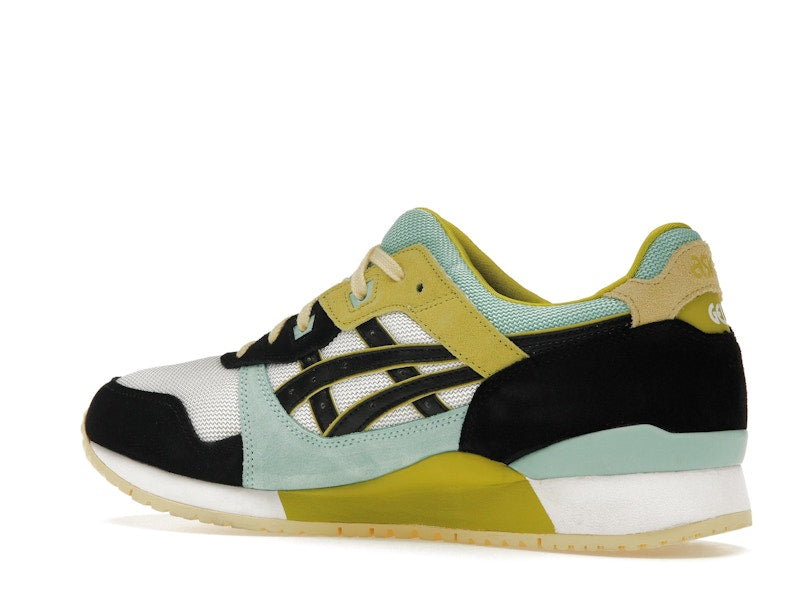 ASICS Gel-Lyte III OG White Black Moss Green Blue