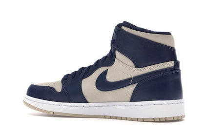 Jordan 1 Retro Premium Midnight Navy Light Cream (Women's)