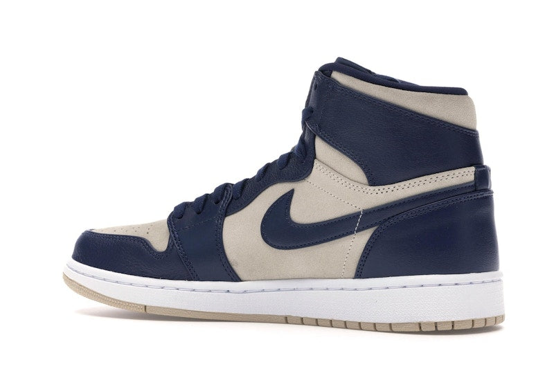 Jordan 1 Retro Premium Midnight Navy Light Cream (Women's)