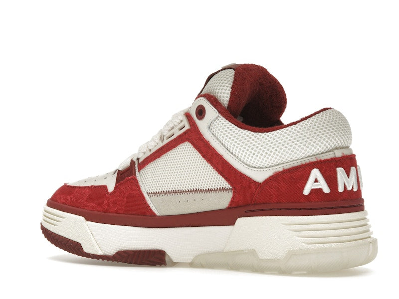 AMIRI MA-1 Deep Red Quad Monogram Print