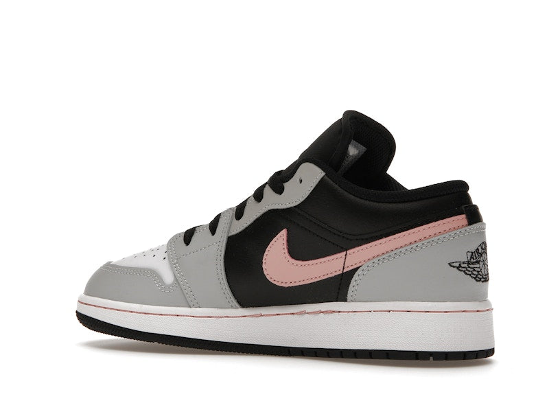 Jordan 1 Low Black Grey Pink (GS)