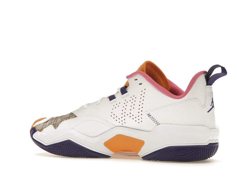 Jordan One Take 4 White Court Purple Canyon Gold