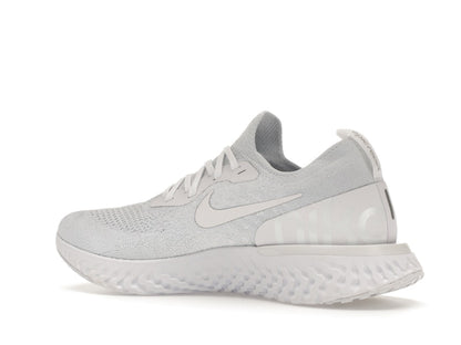 Nike Epic React Flyknit True White
