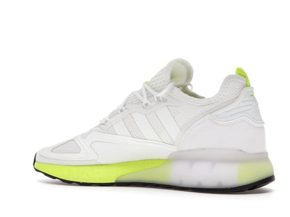 adidas ZX 2K Boost Cloud White Solar Yellow