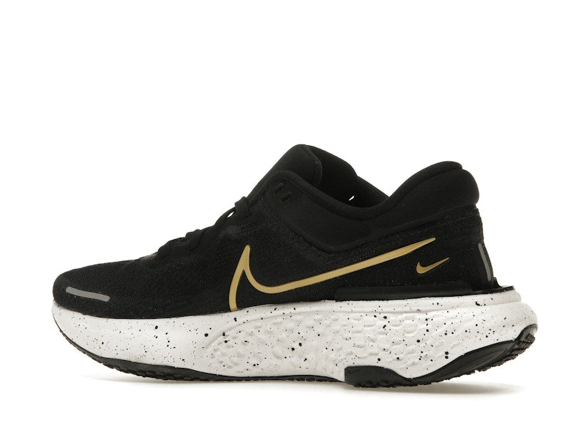 Nike ZoomX Invincible Run Flyknit Black Metallic Gold (Women's)