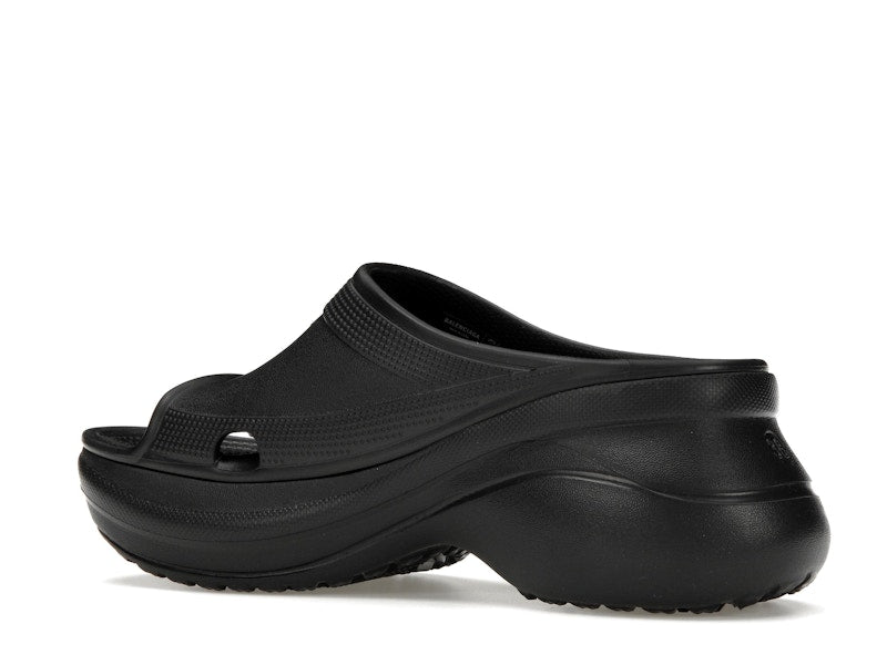 Balenciaga x Crocs Pool Slide Sandals Black (Women's)