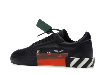 OFF-WHITE Vulc Low Leather Black White SS22