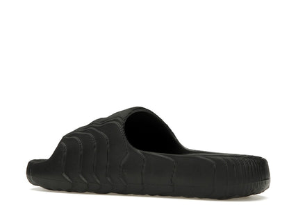 adidas Adilette 22 Slides Black Scarlet