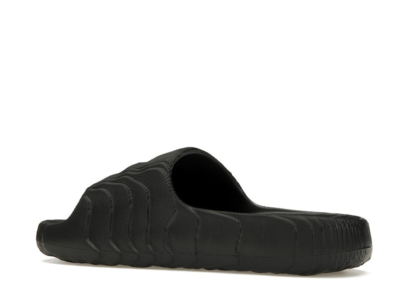 adidas Adilette 22 Slides Black Scarlet