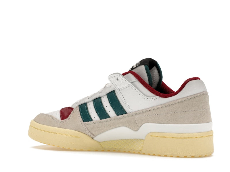 adidas Forum Low White Teal Burgundy