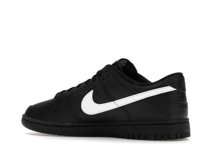 Nike Dunk Low Black White Swoosh