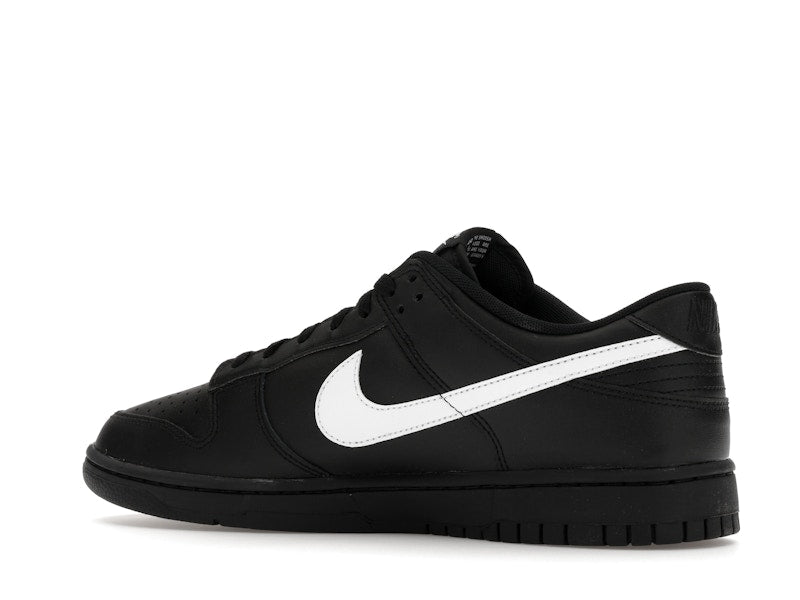 Nike Dunk Low Black White Swoosh
