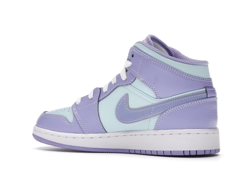 Jordan 1 Mid Purple Aqua (GS)