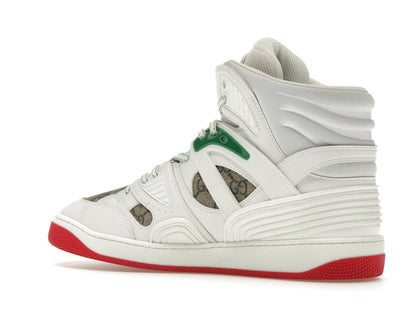 Gucci Basket White Demetra Red (Women's)